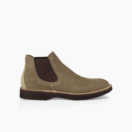 UGG Camino - Chelsea Boots Herre - Burgunder (NO-P177)